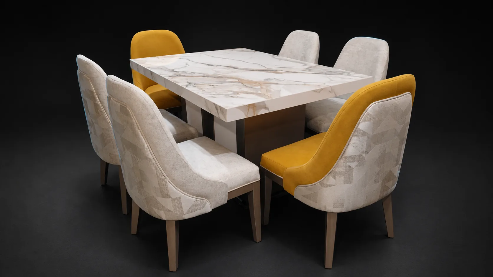 Comedor STYLHOUSE, estilo editorial negro
