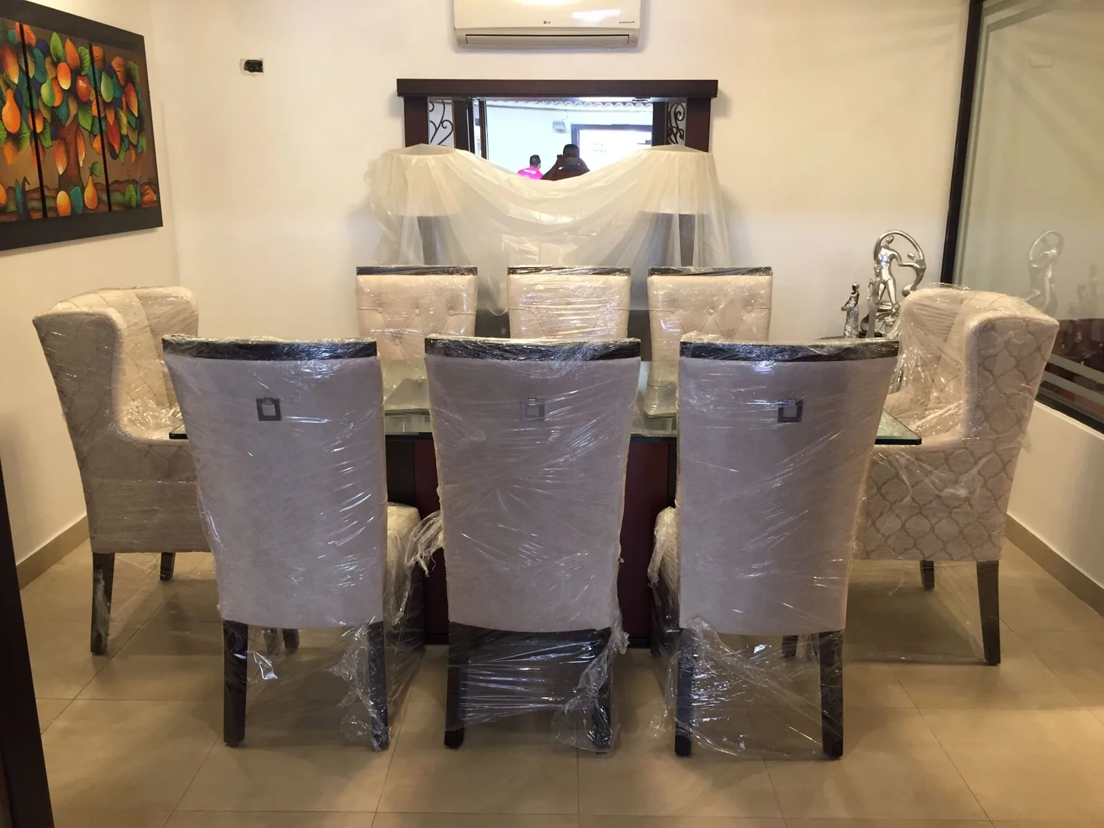 Comedor mesa mármol