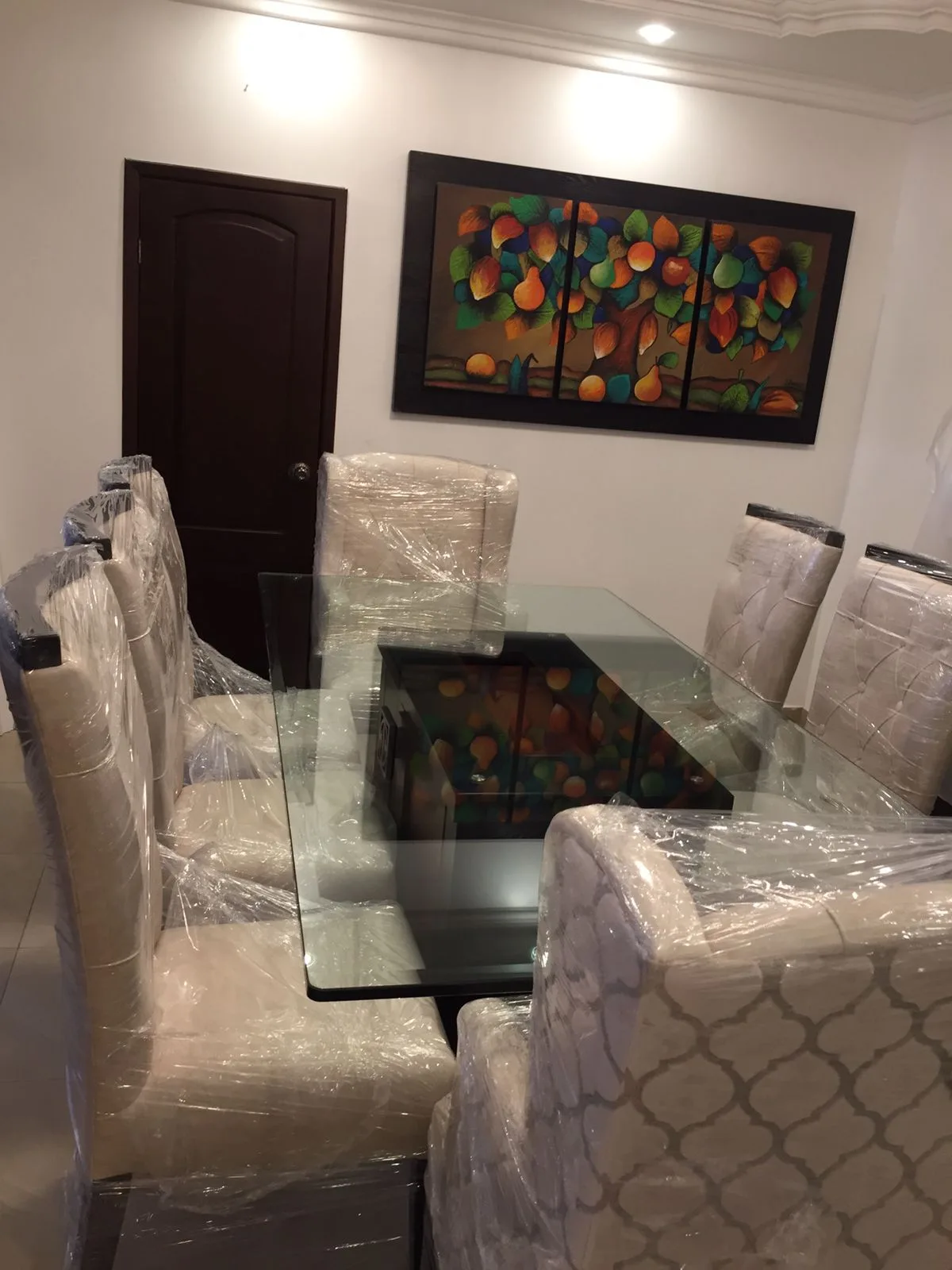 Comedor mesa mármol