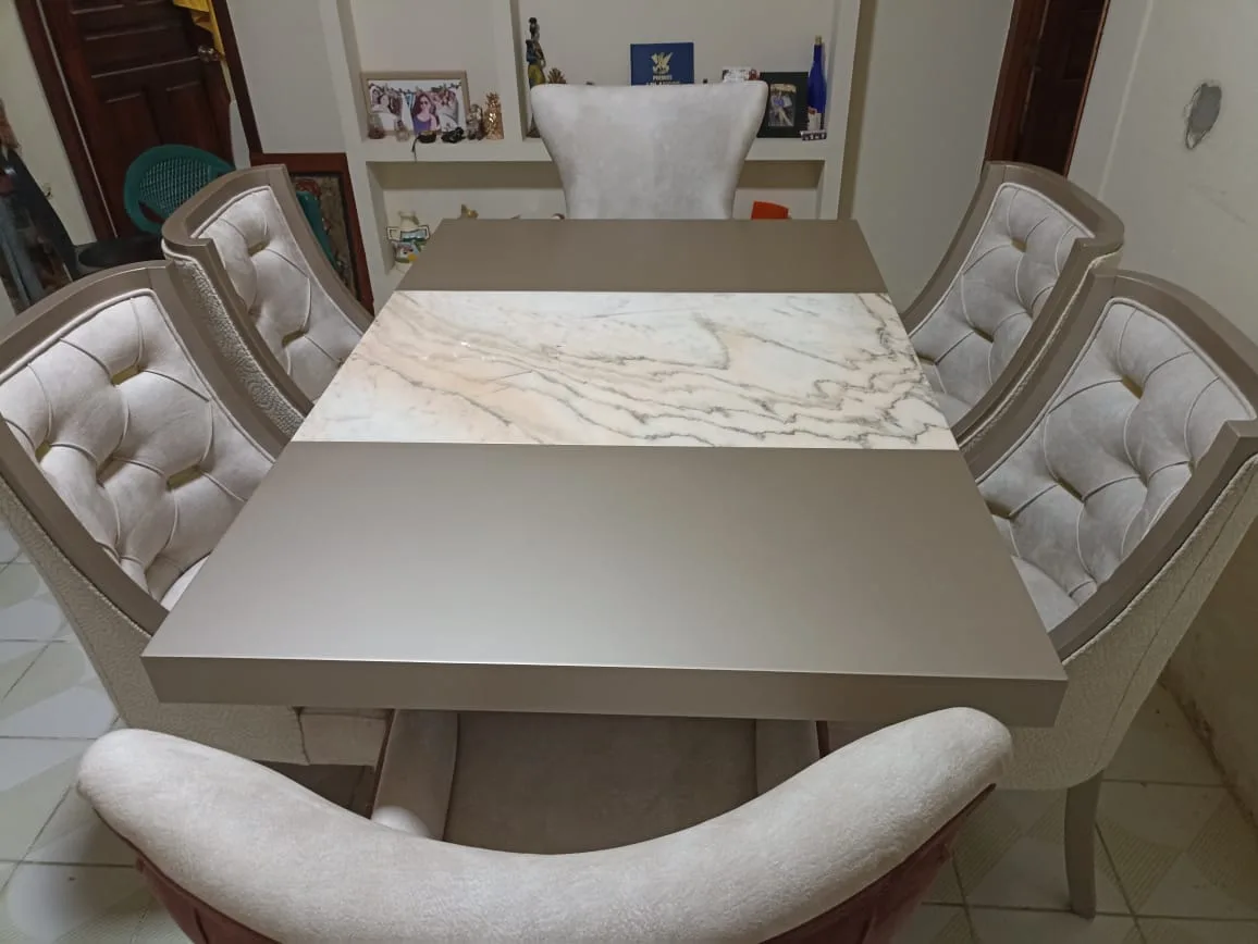 Comedor mesa mármol