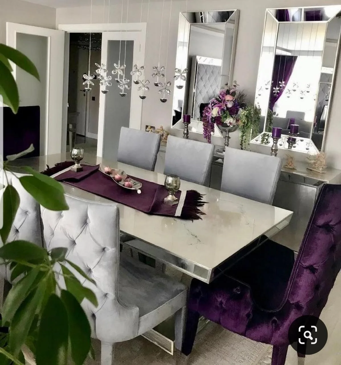 Comedor mesa vidrio