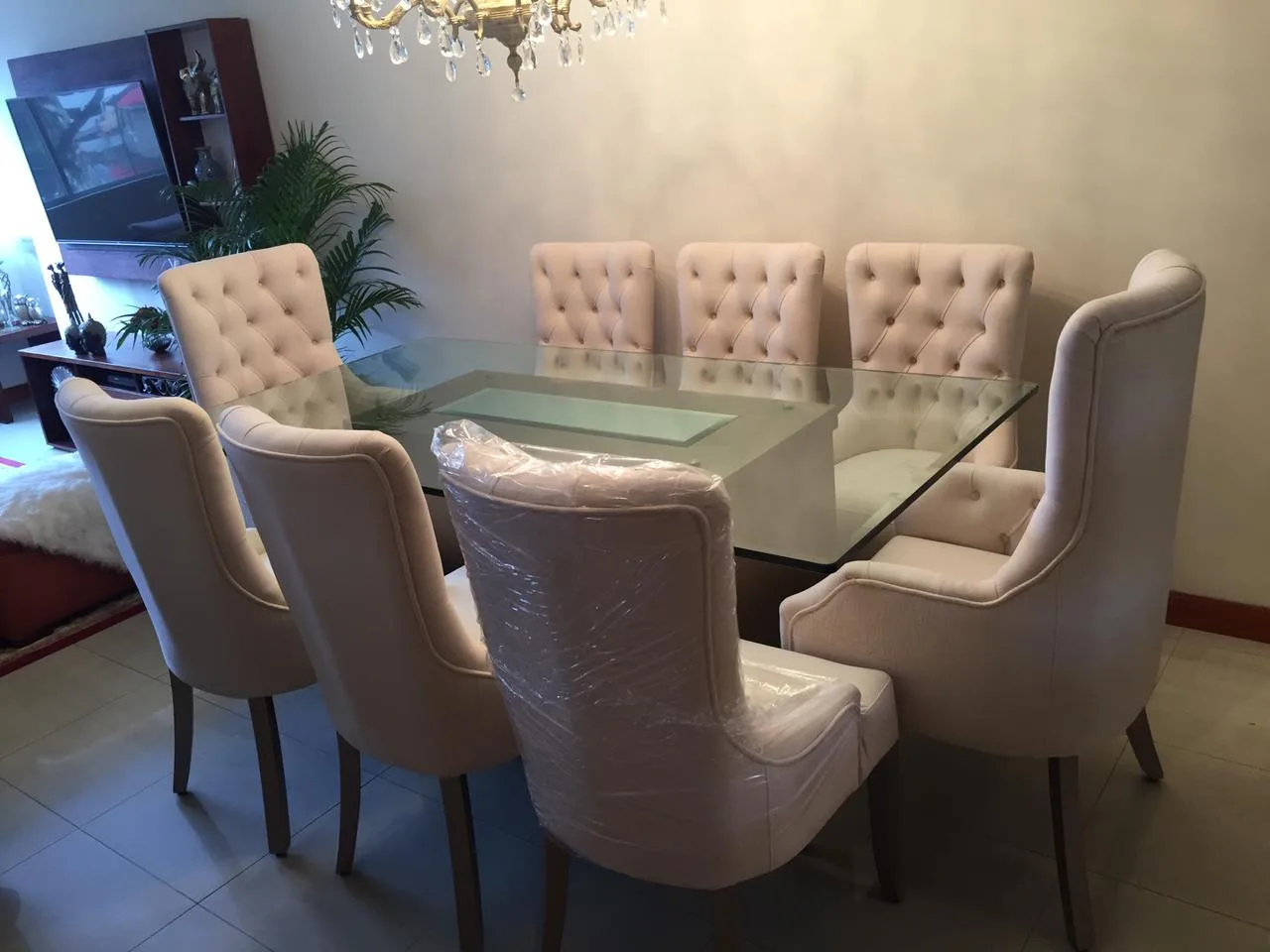 Comedor mesa vidrio