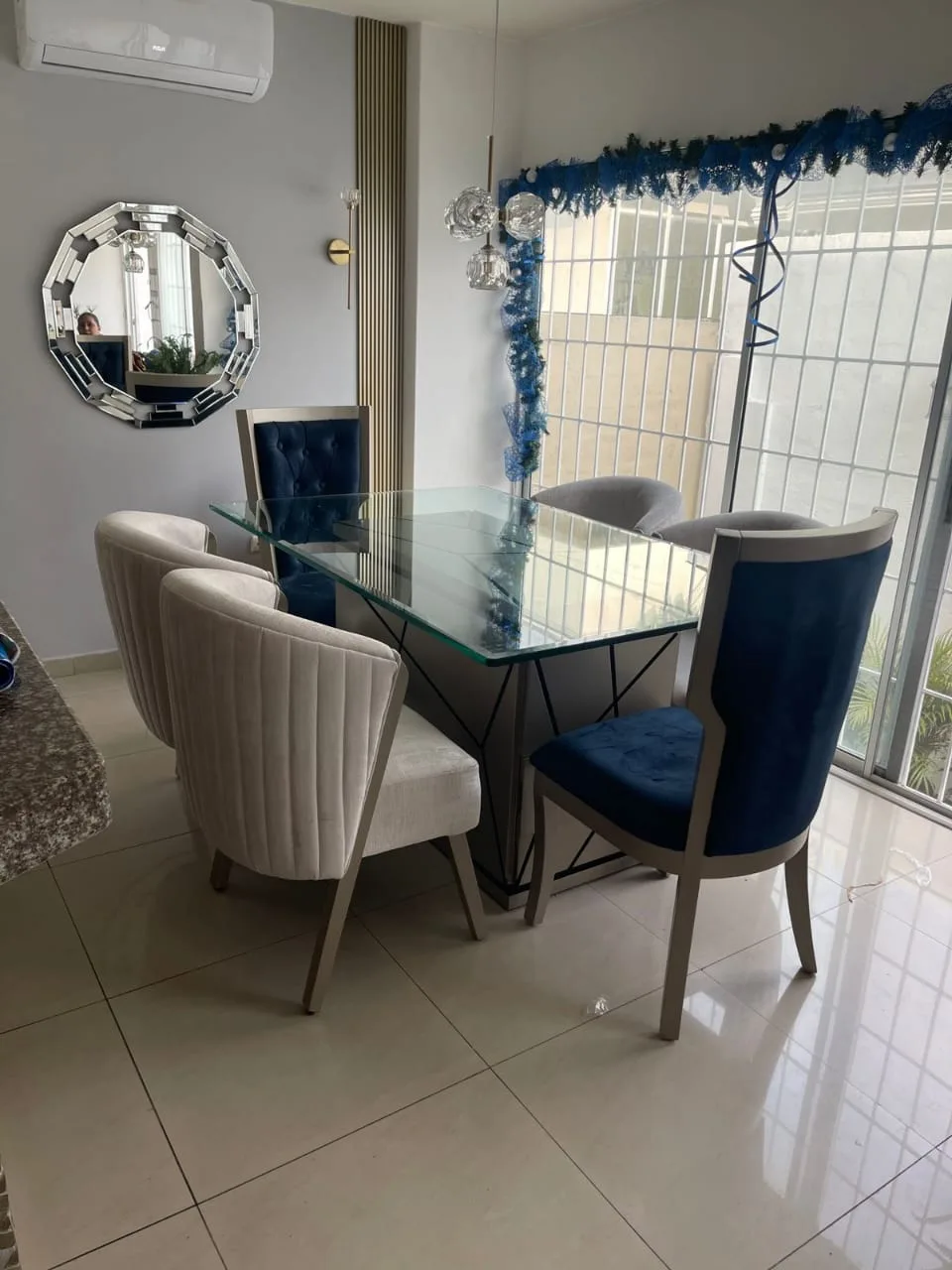 Comedor mesa vidrio