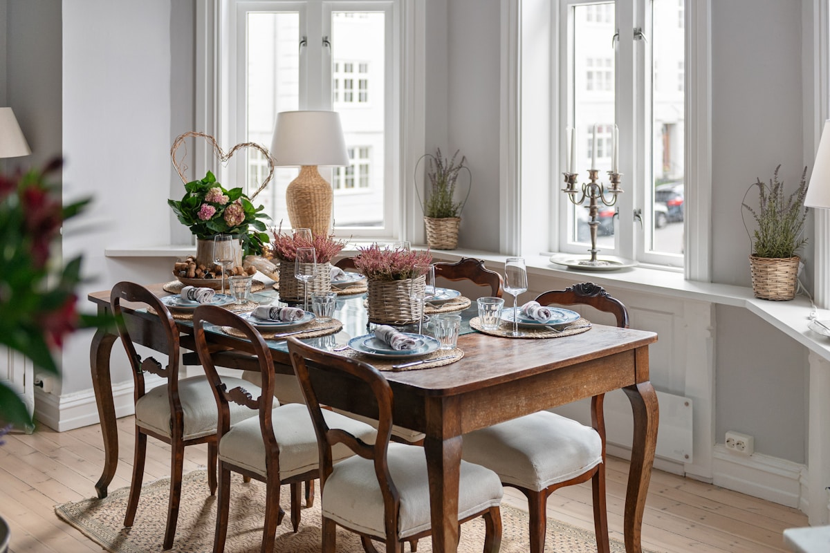 Comedor Nogal Extensible